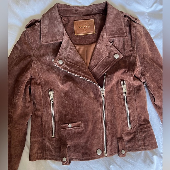 100% Suede Leather Jacket | BLANKNYC - Picture 7 of 9